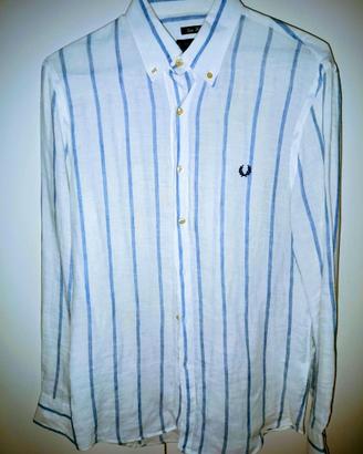 Camicia in Lino Fred Perry.