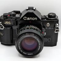 CANON A1 CON 50mm F 1,4
