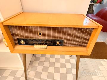 Mobile Radio Giradischi Vintage Philips "L'Alfiere