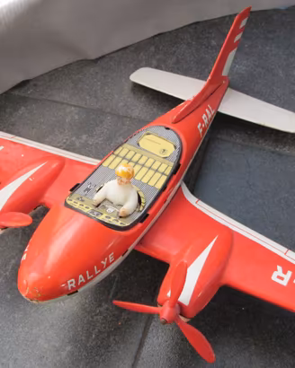 Aereo giocattolo vintage Joustra "Rallye"