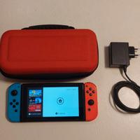 Nintendo Switch joycon e caricabatterie