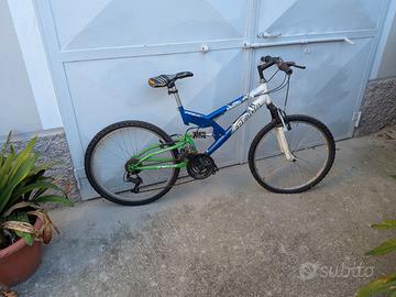 MTB Frejus FMG26 blu verde da ripristinare