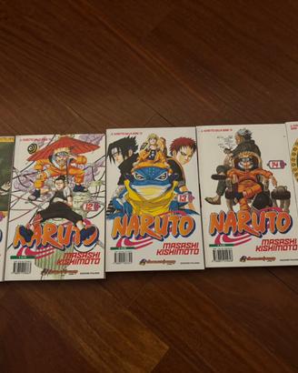 Naruto il mito numeri da 11 a 15