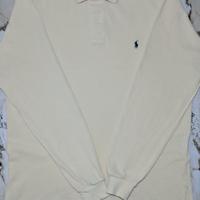 Polo Ralph Lauren Vintage Manica Lunga - Crema