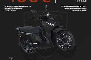 Peugeot Tweet 125 ACTIVE EURO 5 PLUS PROMO BLACK F