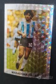 Figurina edis prismatica di Maradona