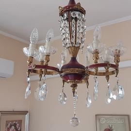 Lampadario a soffitto vintage