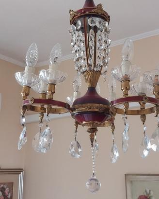 Lampadario a soffitto vintage