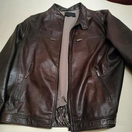 giubbotto uomo vera pelle  D'Arienzo   tg. 56