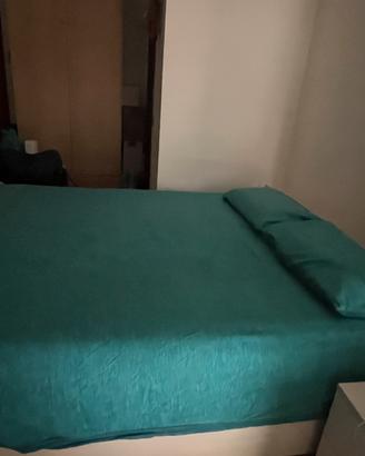 Letto matrimoniale contenitore+materasso memory