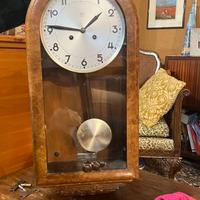 antico orologio a pendolo di origine tedesca 1900