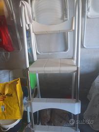  scaletta  piscina laghetto 