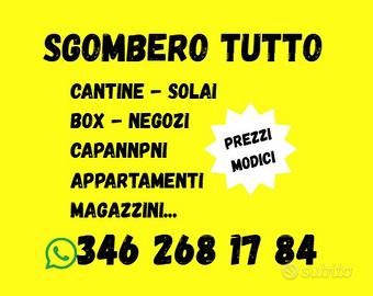 Sgomberi rapidi e professionali a lodi e provincia