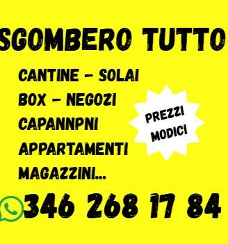 Sgomberi rapidi e professionali a lodi e provincia