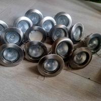 1 FARETTI COME NUOVI, PLACCHETTE INTERRUT. E LAMP