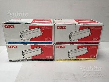 OKI C7200 - C7400 Toner 4 colori