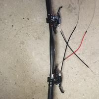 Manubrio mtb + accessori