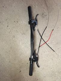Manubrio mtb + accessori