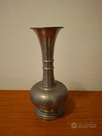Vaso in peltro 95% Italart con etichetta