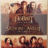 Lo Hobbit + Signore degli Anelli (trilogia Bluray)