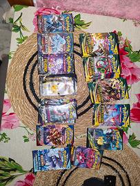 Lotto Bustine Carte Pokemon