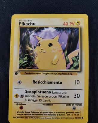 Charmander + Pikachu prima edizione