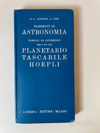 Manuali Hoepli "Elementi di Astronomia" 1935