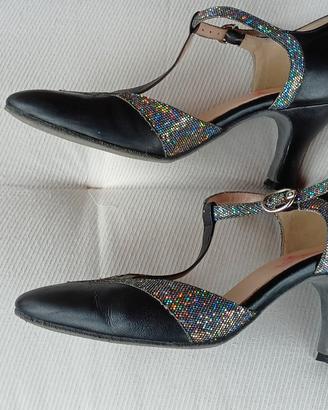 Scarpe da ballo taglia 37 alt 38