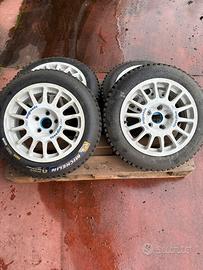 Cerchi speedline + gomme michelin semi chiodate