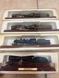 Modellini collezione locomotive storiche