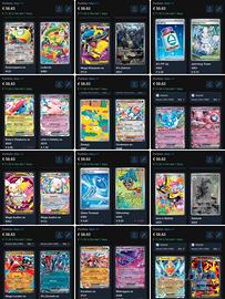 Carte pokemon varie rarità