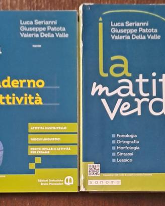 Libro di LINGUA ITALIANA " LA MATITA VERDE " 