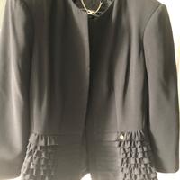 Giacca nera Elisabetta franchi