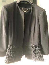 Giacca nera Elisabetta franchi