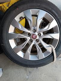 4 cerchi in lega originali fiat+ 4 gomme  16 nuove