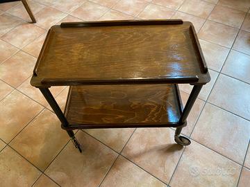 Carrello bar fraber in legno e metallo primi 900
