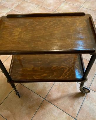 Carrello bar fraber in legno e metallo primi 900
