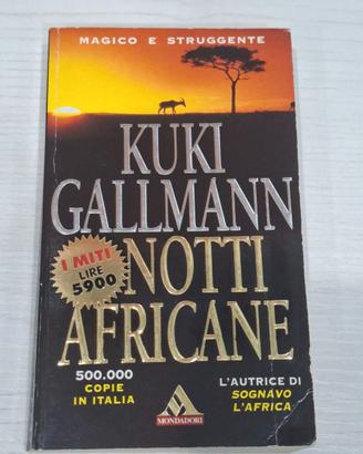 Libro Notti africane di Kuki Gallmann