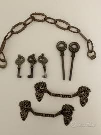 Ferramenta in ottone per mobili