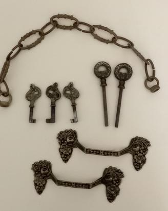 Ferramenta in ottone per mobili
