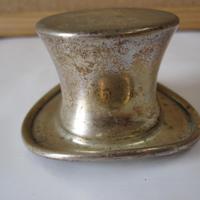 Tappo per bottiglia vintage in argento 800 coprita