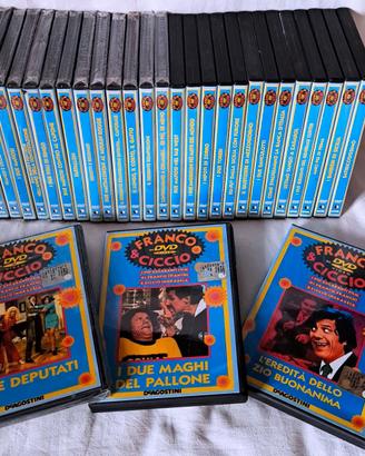 Serie di  30 Film in DVD Franco Franchi e Ciccio
