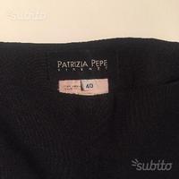Pantaloni Patrizia Pepe neri pinocchietto