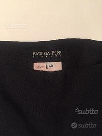 Pantaloni Patrizia Pepe neri pinocchietto