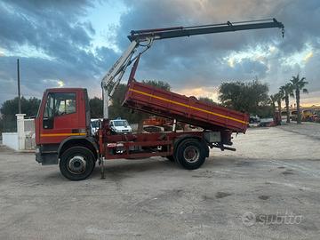 EUROCARGO 150E18 con gru, ACCETTO PERMUTA