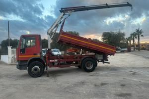 EUROCARGO 150E18 con gru, ACCETTO PERMUTA