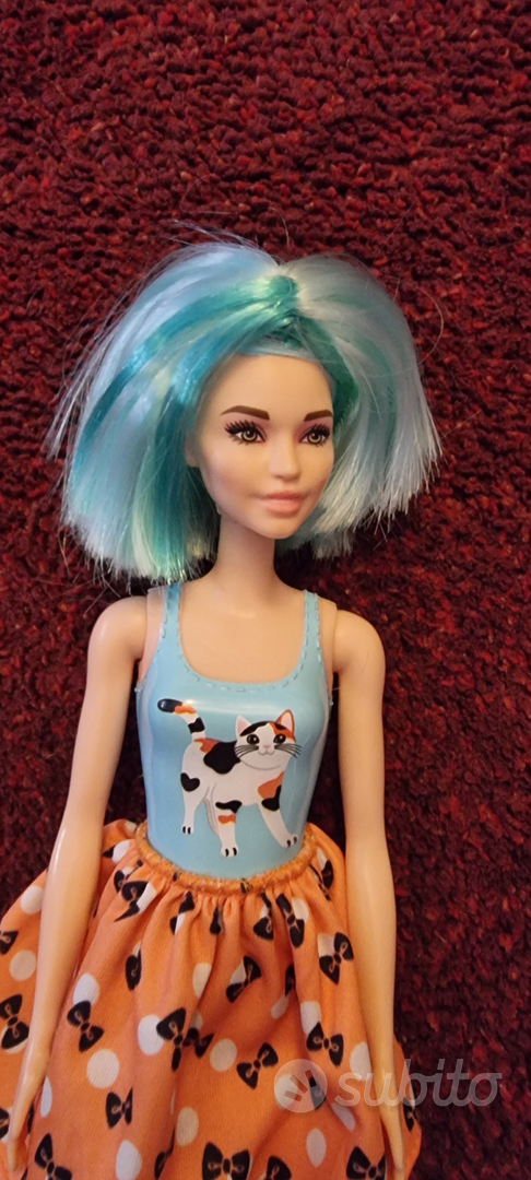Bambola Barbie con parrucca turchese mattel 2019 - Tutto per i bambini In  vendita a Milano