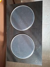 N.2 pelli per timpano/ Tom da 14"
