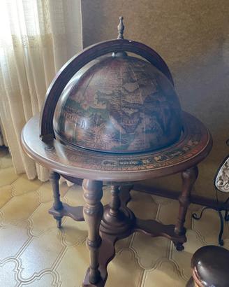 Mappamondo mobile bar