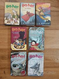 Harry Potter Saga Completa Prima Edizione Vecchia 